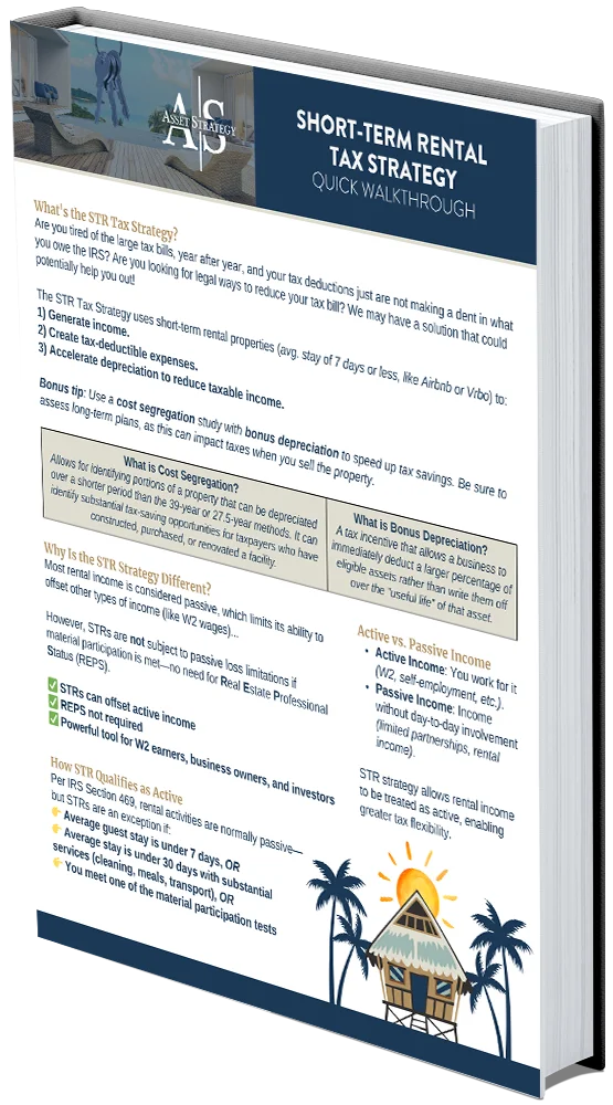 Cover of The Short-Term Rental Tax Strategy
