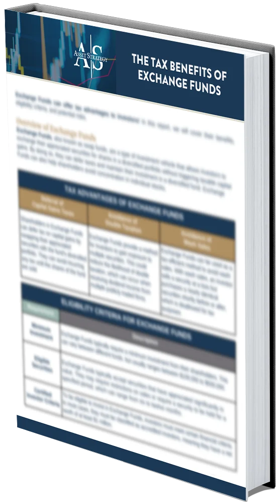 Cover of The Tax Benefits of Exchange Funds
