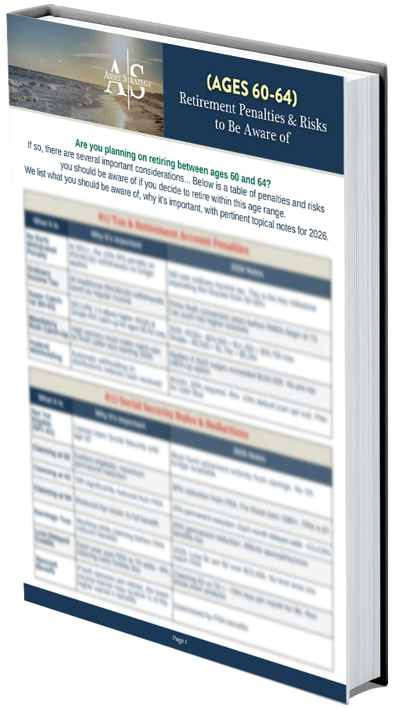 Cover of Retirement Risks and Penalties 60-64